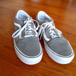 Grey Old Skool Vans